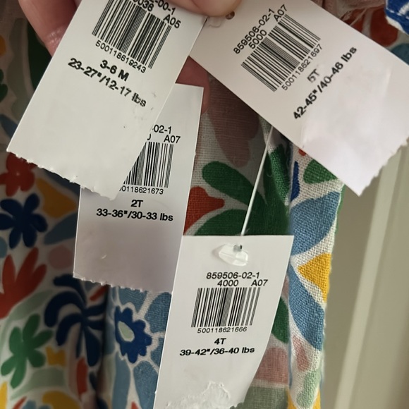 OLD NAVY Boys Tropical Button Down Shirt Linen-Rayon Blend - Picture 6 of 6